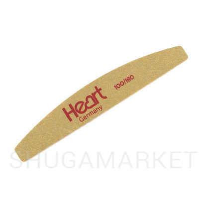 Пилка для ногтей HEART Half STRONG, 100/180